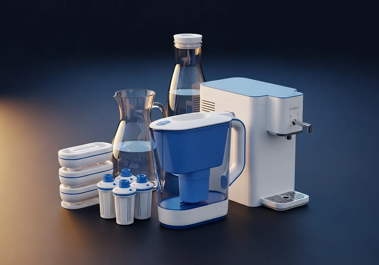 Distributori d'acqua, caraffe filtranti e cartucce