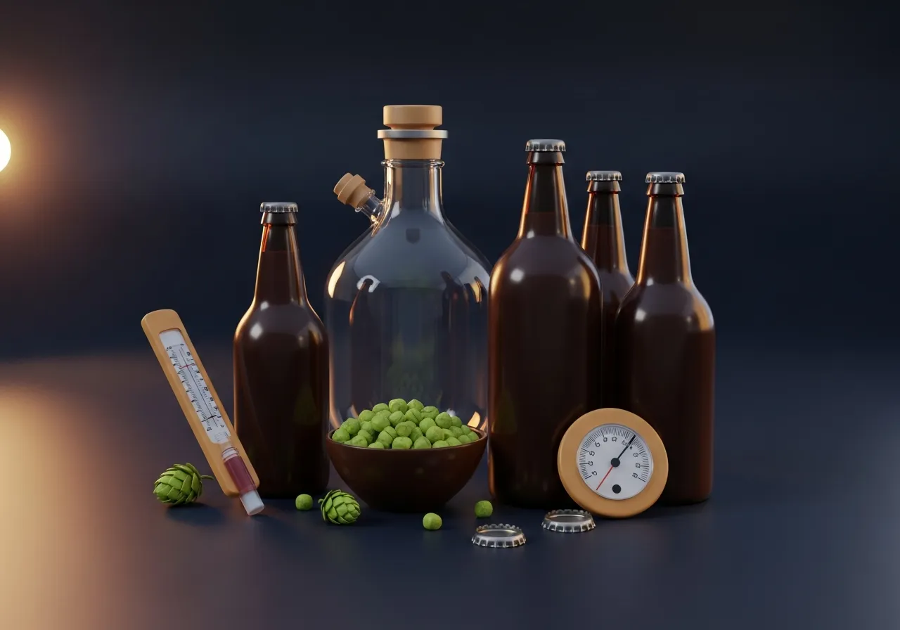 Produzione di birra e vino artigianali