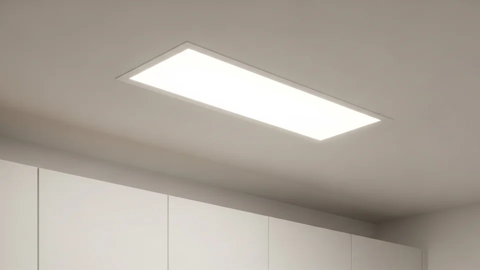 Pannelli LED: luce diffusa dall'alto