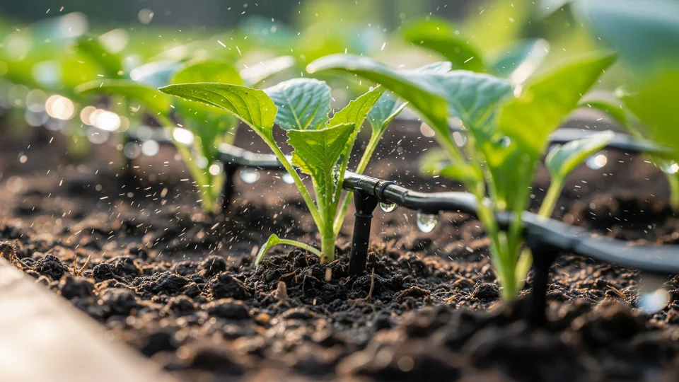 Irrigazione a goccia smart: la scelta migliore per l'orto